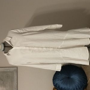 NWT JustFab White Button Down